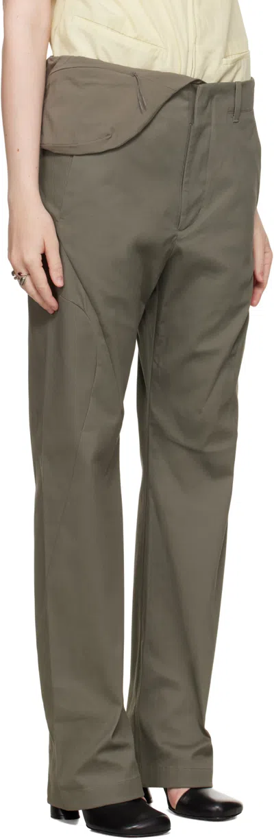 Post Archive Faction (paf) Khaki 8.0 Right Technical Trousers In Green