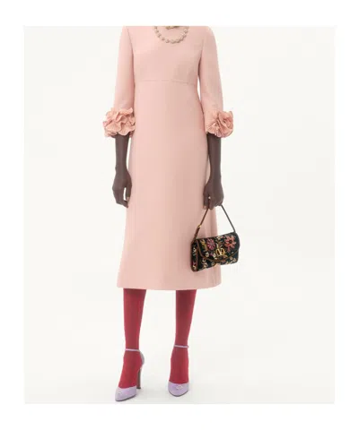 Valentino Garavani Garavani Vain Soft Embroidered Small Shoulder Bag Woman Multicolour Uni In Black