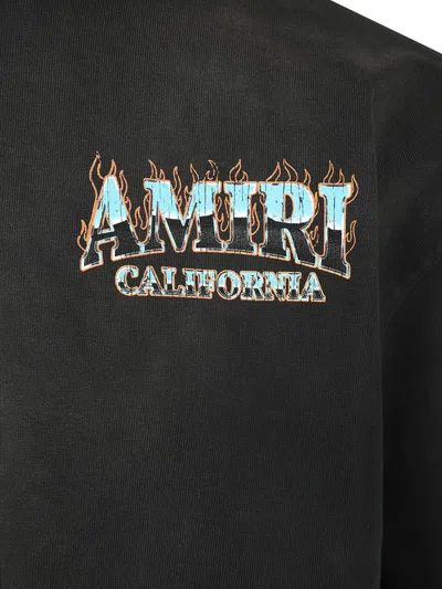 Amiri Sunny Place Logo-print Cotton-blend Jersey T-shirt