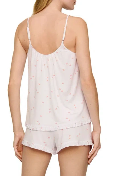 Eberjey Gisele Short And Cami Set In Summer Daisy White