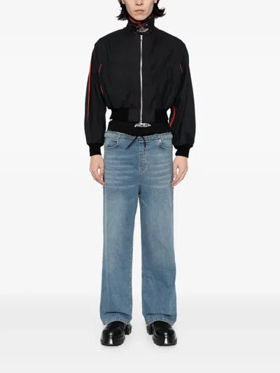 Prototypes Jacke Im Distressed-look In Black