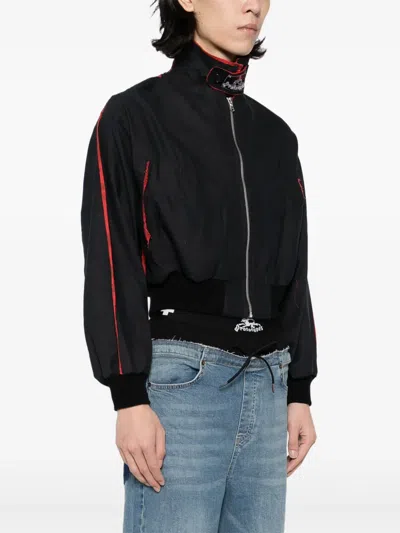 Prototypes Jacke Im Distressed-look In Black