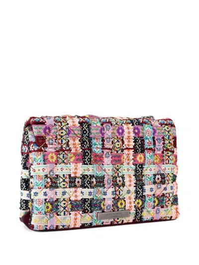 Kurt Geiger Medium Kensington Patchwork Shoulder Bag In Multi