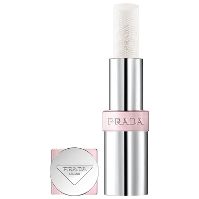 Prada Beauty Light Glowing Refillable Lip Oil Stick In White