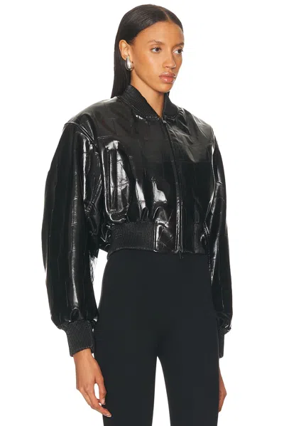 Stella Mccartney Croco Bomber