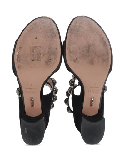 Pre-owned Samuele Failli  40mm Suede Sandals