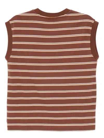 Chocoolate Striped Tank Top