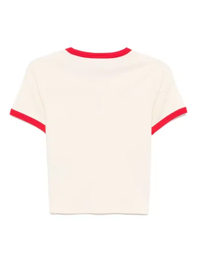 Chocoolate Logo-embroidered T-shirt