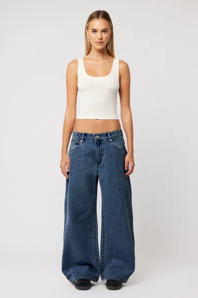 Abrand 99 Baggy Bella Jeans Mid Blue