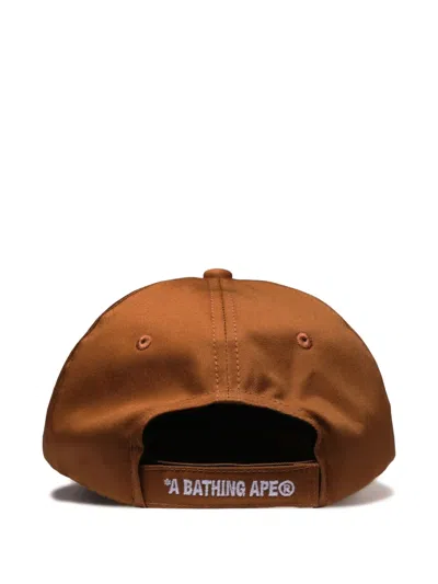 A Bathing Ape Logo-embroidered Baseball Cap