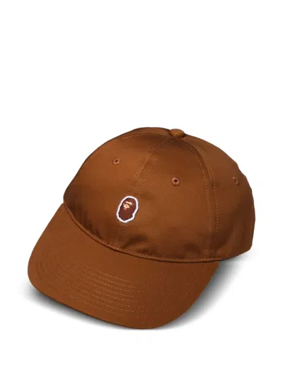 A Bathing Ape Logo-embroidered Baseball Cap