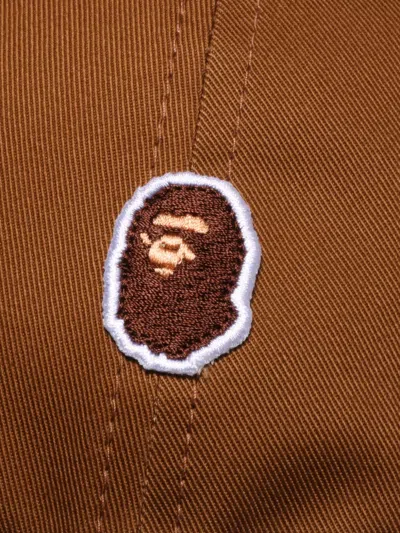 A Bathing Ape Logo-embroidered Baseball Cap