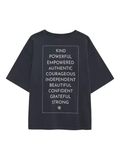 Anine Bing Rudy Tee Empowerment T-shirt