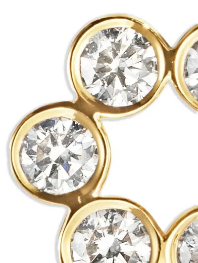 Sophie Bille Brahe Petite Luna Diamant 18k Yellow Gold Single Earring