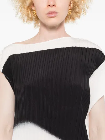 Issey Miyake Shadow Study Pleats Abstract Shift Dress