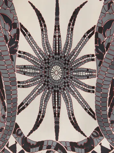 裹身式超长连衣裙