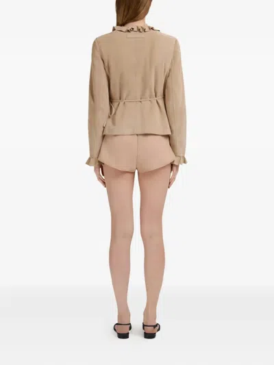 Marni Ruffled Wrap Jacket