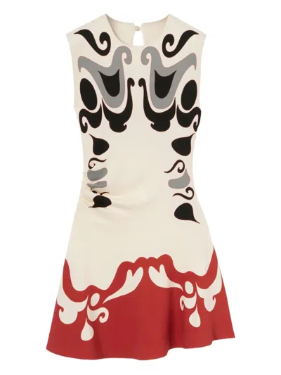 La Doublej Lela Mini Dress Phoenix Placee In Multi