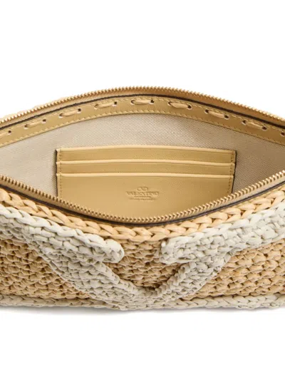 Valentino Garavani Vivasuperstar Crochet Clutch Bag