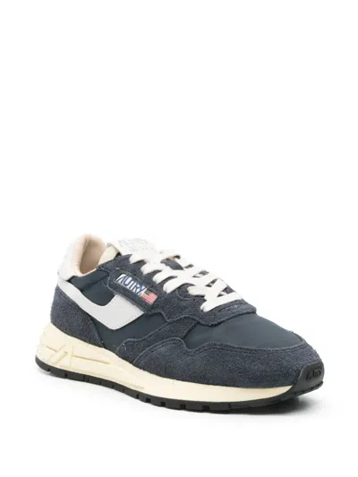 Autry Low Top Sneakers With Suede And Mesh