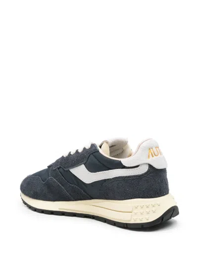 Autry Low Top Sneakers With Suede And Mesh