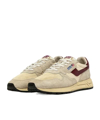 Autry "reelwind Low" Sneaker In Neutral