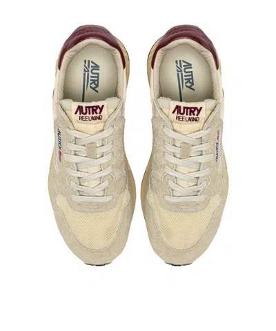 Autry "reelwind Low" Sneaker In Neutral