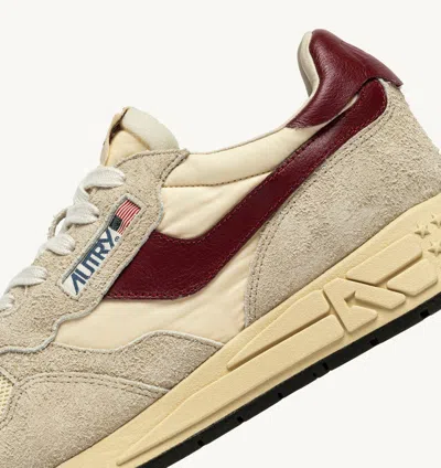 Autry "reelwind Low" Sneaker In Neutral