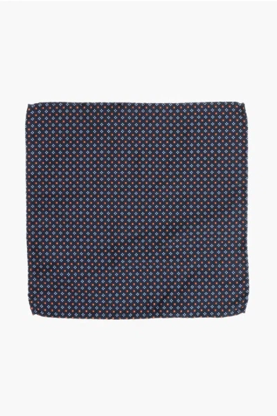 Dsquared2 Patterned Silk Pocket Square