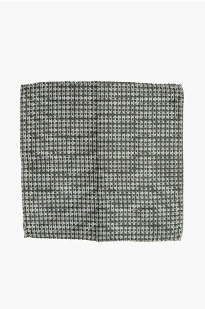 Dsquared2 Patterned Silk Pocket Square