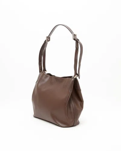 Pre-owned Louis Vuitton Epi Mandara Mm Bag In Brown