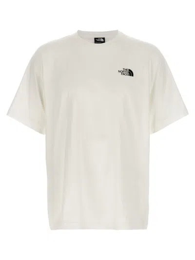 The North Face Oversized White Simple Dome T-shirt In White