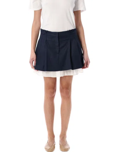 The Garment Navy Denver Miniskirt
