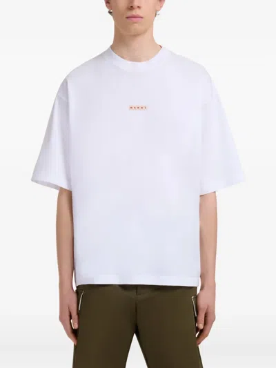 Marni Embroidered Logo T-shirt
