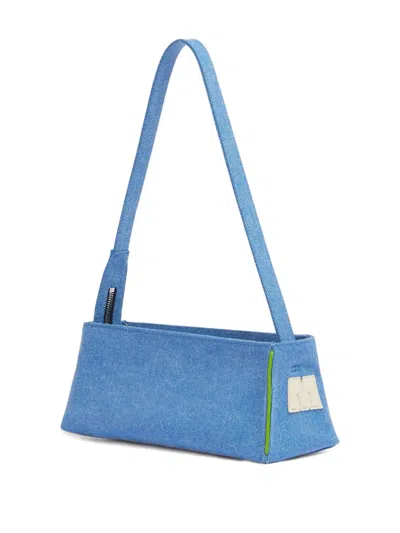 Marni Denim Shoulder Museo Shoulder Bag