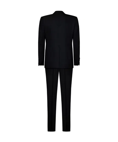 Tom Ford Two-piece Single-breasted Dinner Suit In Black