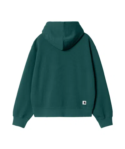 Carhartt Knitwear Hoodie Drawstring Hood In Green