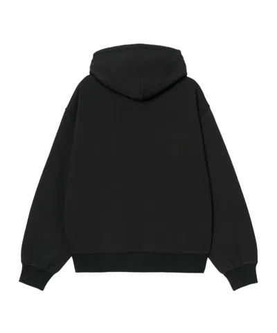 Carhartt Knitwear Hood And Ribbed Cuffs In Black