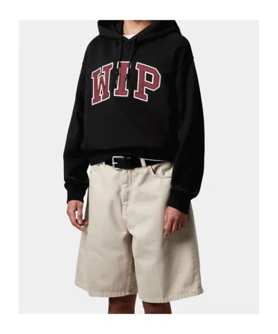 Carhartt Knitwear Hood And Ribbed Cuffs In Black