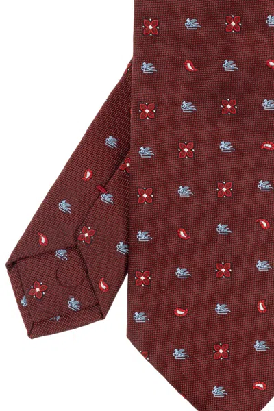 Etro Patterned Silk Tie