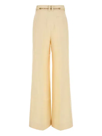 Zimmermann Pants In Gold