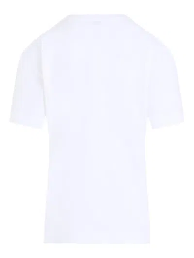 Brunello Cucinelli Chest Pocket Round Neck Short Sleeve T-shirt In White