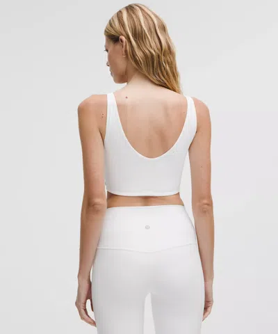 Lululemon Bend This Ribbed Scoop And Square Bra Light Support, A-c Cups