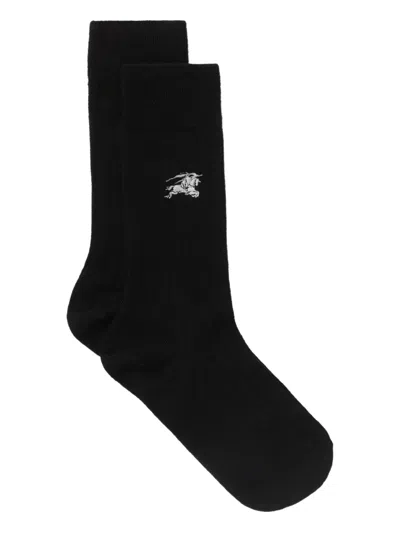 Burberry Embroidered-logo Socks