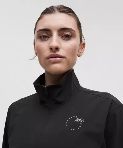 Lululemon Mile Maker Run Crew Graphic Cinch-hem Jacket