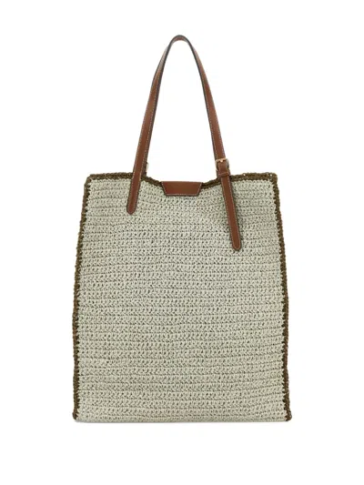 Anya Hindmarch Neutrals Tote Bags Women In White