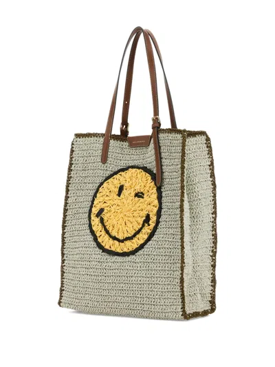 Anya Hindmarch Neutrals Tote Bags Women In White