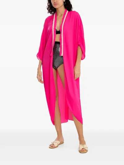 Olympiah Embroidered-trim Coat