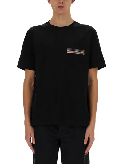 Paul Smith 'signature Stripe' Pocket T-shirt