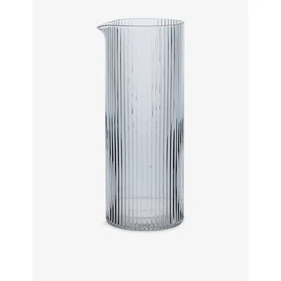 Ferm Living Ripple Glass Milk Jug Clear In Transparent
